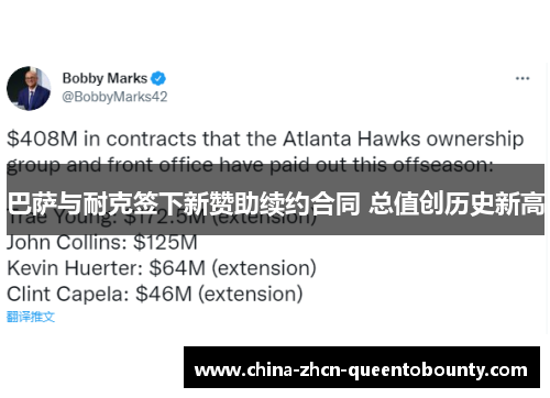 巴萨与耐克签下新赞助续约合同 总值创历史新高